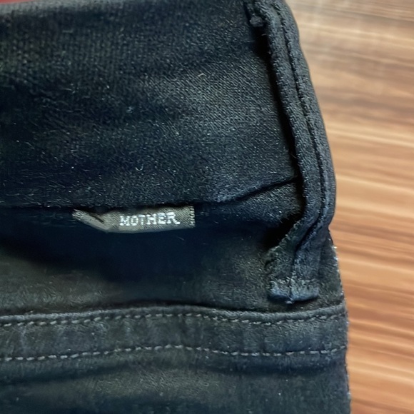 Mother High Waisted Looker Ankle Fray Jeans Size 27 - Picture 8 of 10